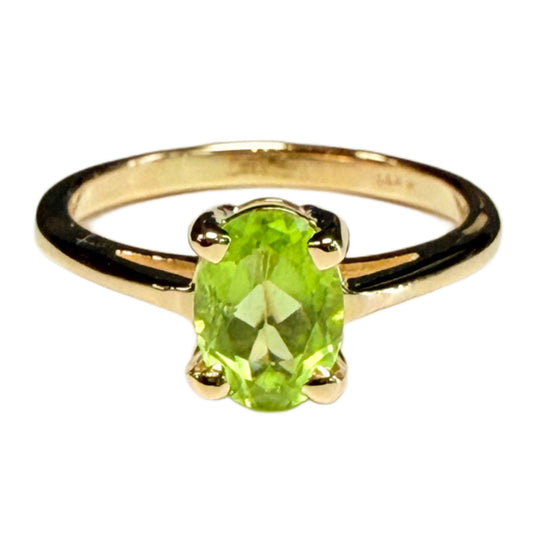 14k Gold & Peridot Ring