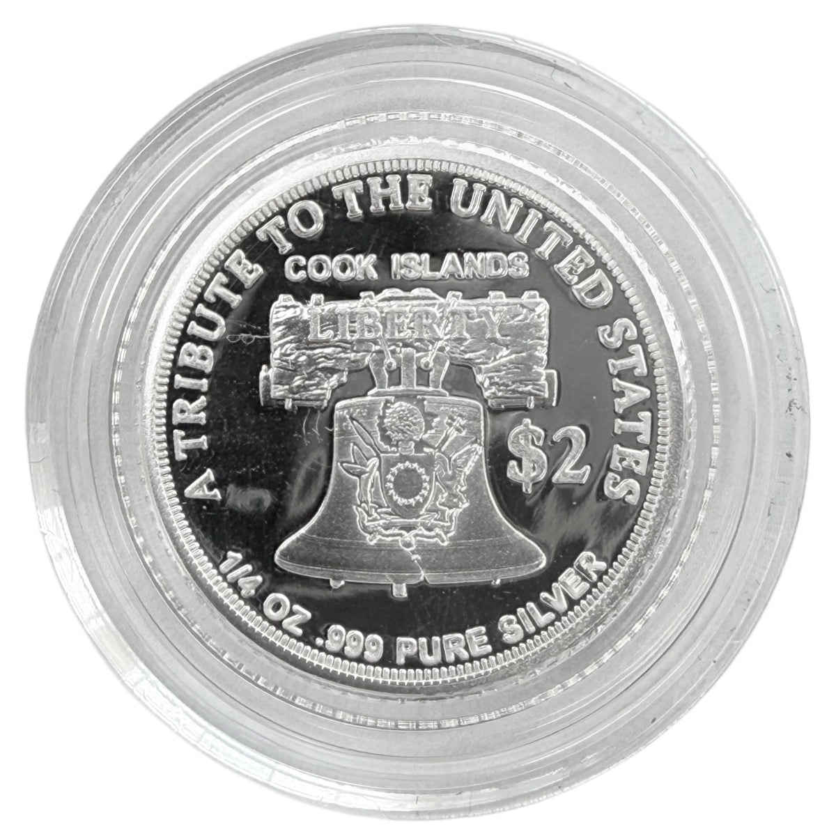 2025 Cook Islands 1/4 oz American Double Eagle Silver Round