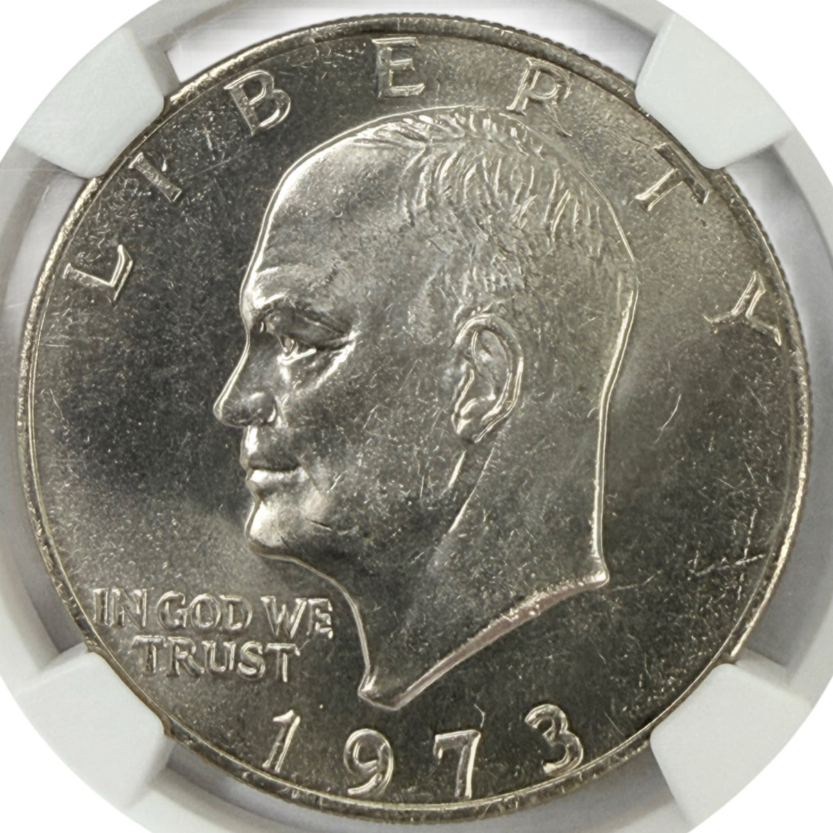 1973 Eisenhower Dollar NGC MS65