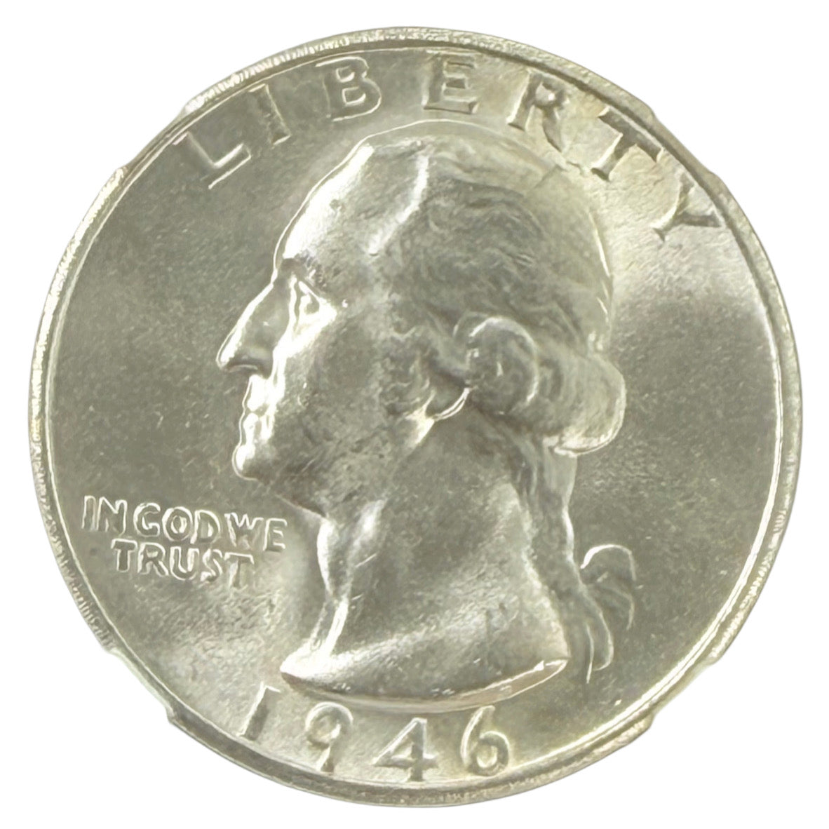 1946-S Washington Quarter NGC MS65