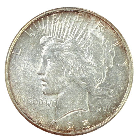 1925-S Peace Silver Dollar (AU)