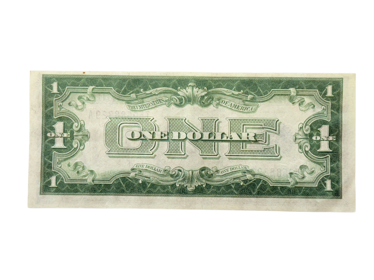 1928-A $1 Silver Certificate Funnyback (XF)