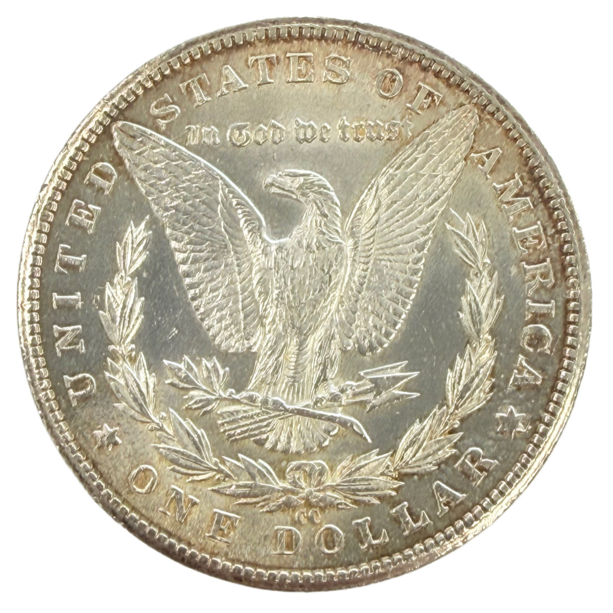 1885-CC Morgan Silver Dollar (Uncirculated Details)