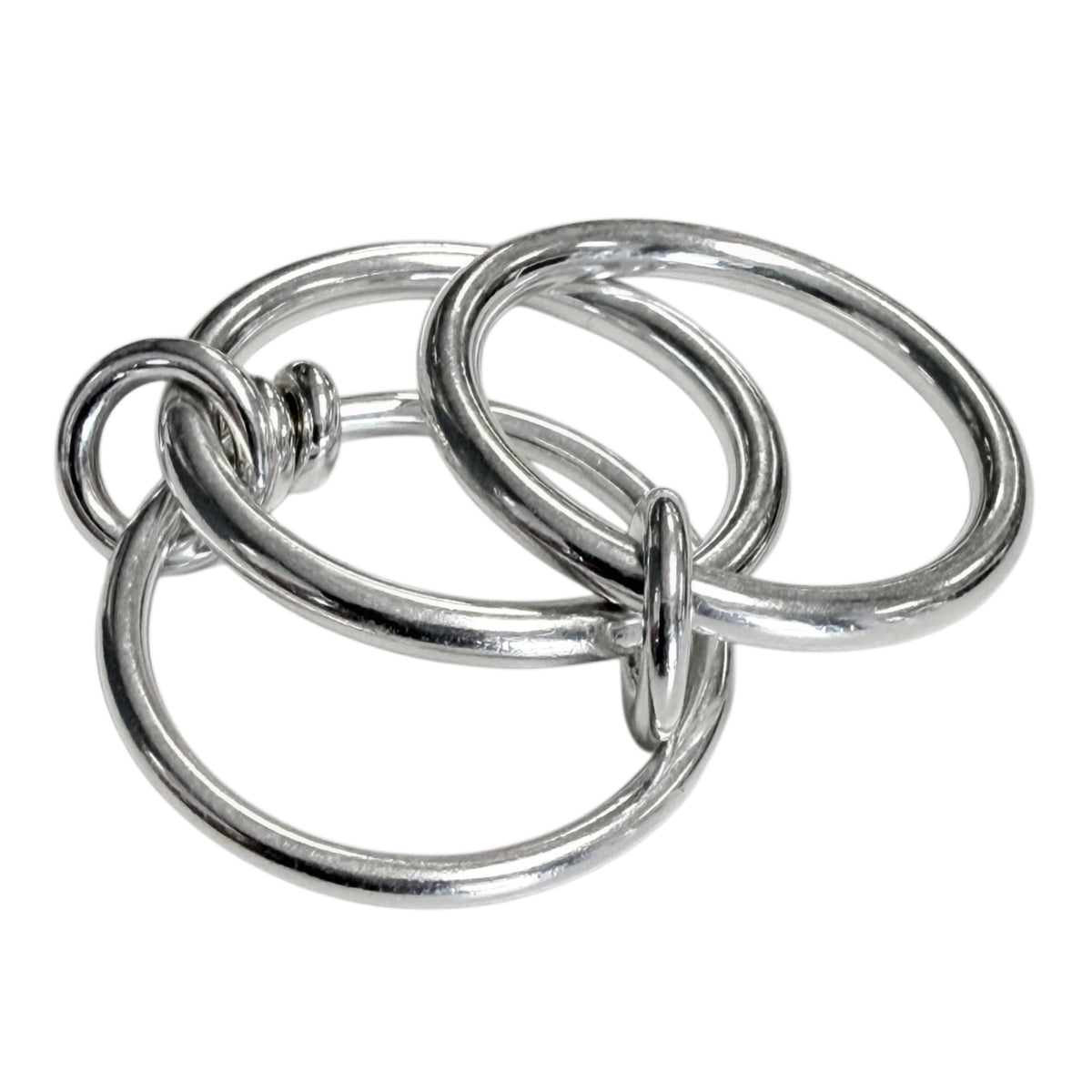 Spinelli Kilcollin Acacia Silver Interlocking Ring