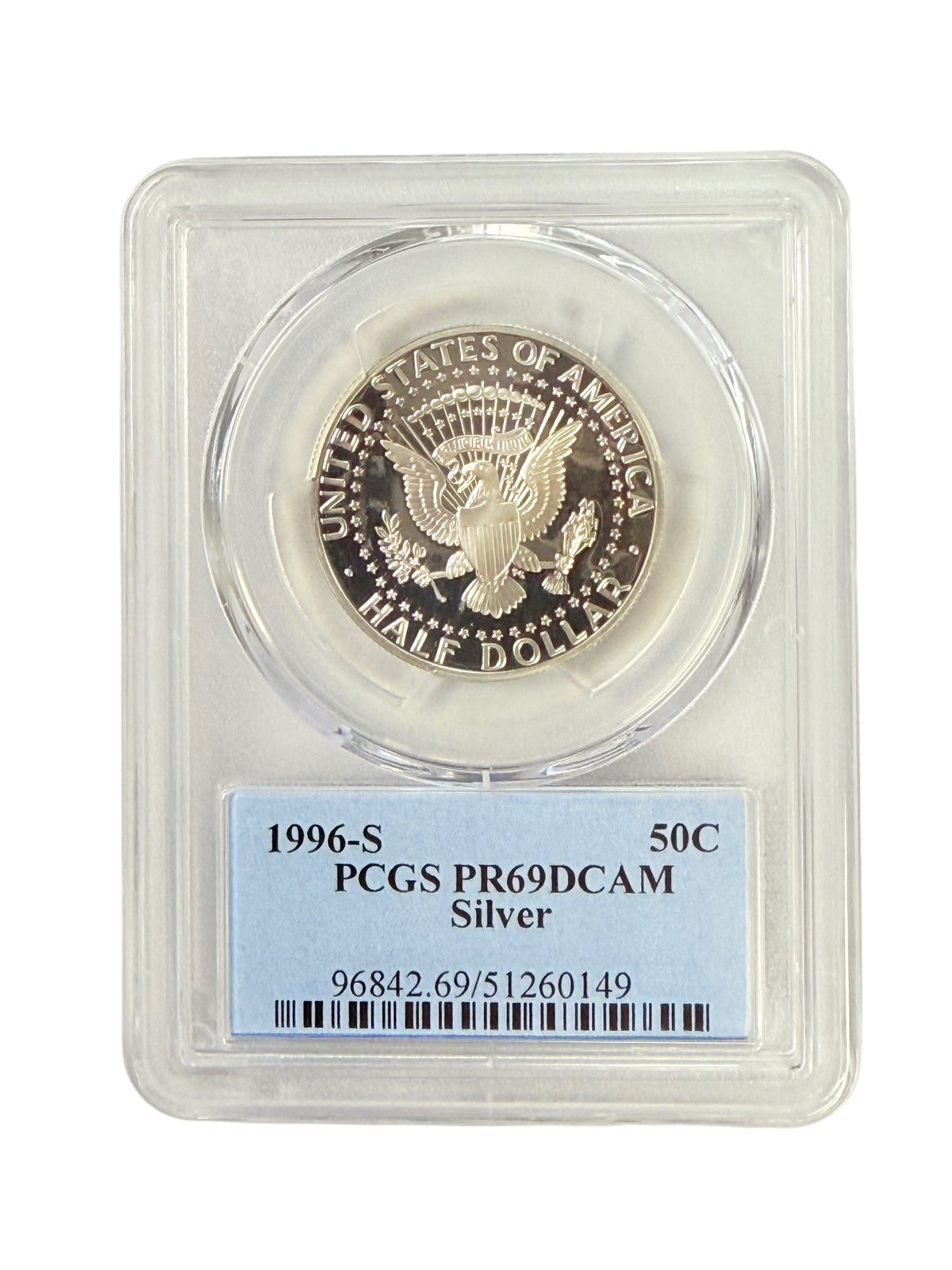 1966-S Kennedy Half Dollar PCGS PR69DCAM