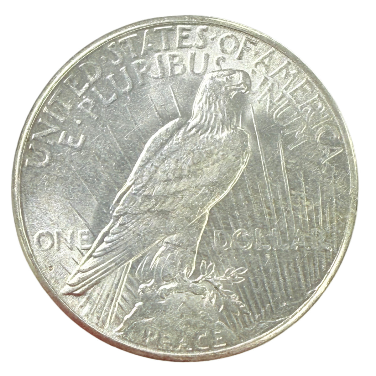 1926-S Peace Silver Dollar (AU / BU Details)