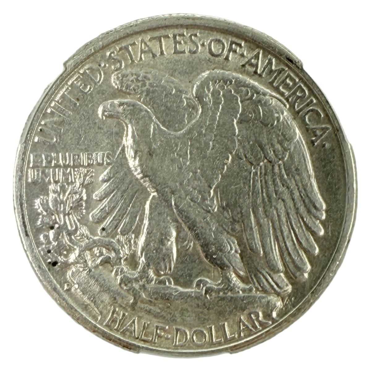 1947-D Walking Liberty Half Dollar CAC AU-Details
