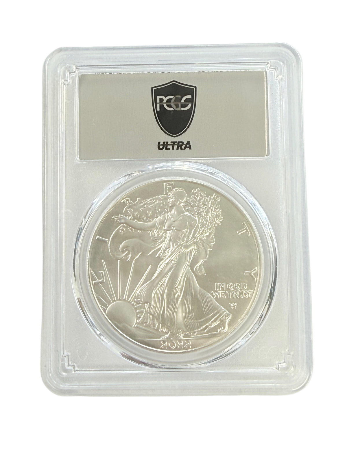 2022-W Burnished 1 oz American Silver Eagle PCGS SP70