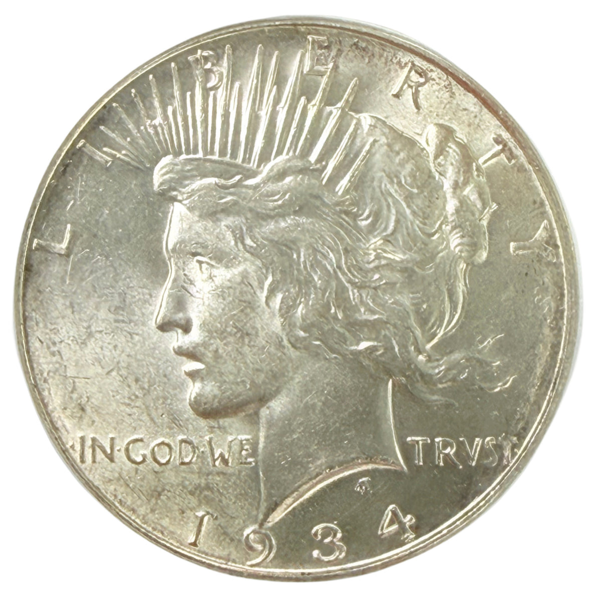 1934-D Peace Silver Dollar PCGS MS63
