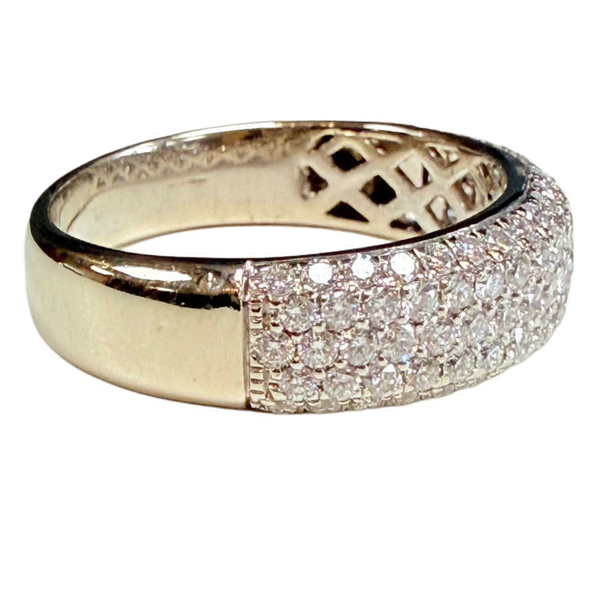 14k White Gold Diamond Ring