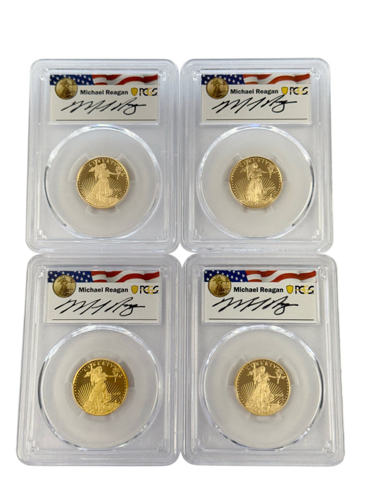 1/4 oz Proof American Gold Eagle PCGS PR69 DCAM (Random Year)