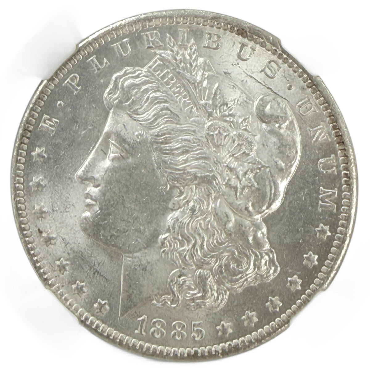 1885-O Morgan Silver Dollar NGC MS63