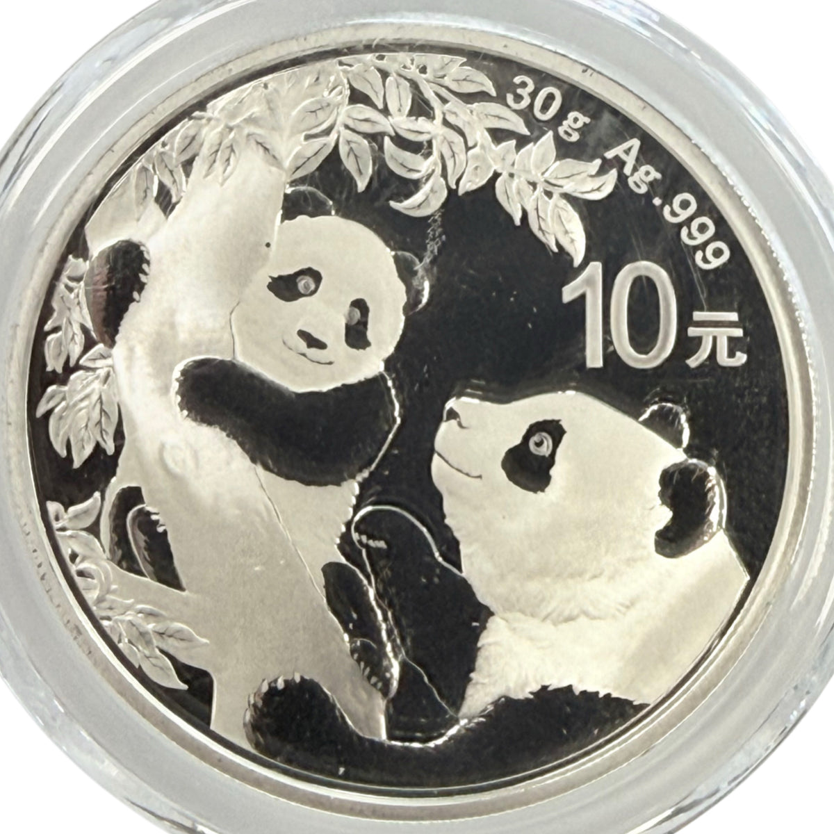 2021 Chinese 1 oz Silver Panda PCGS MS70 First Strike