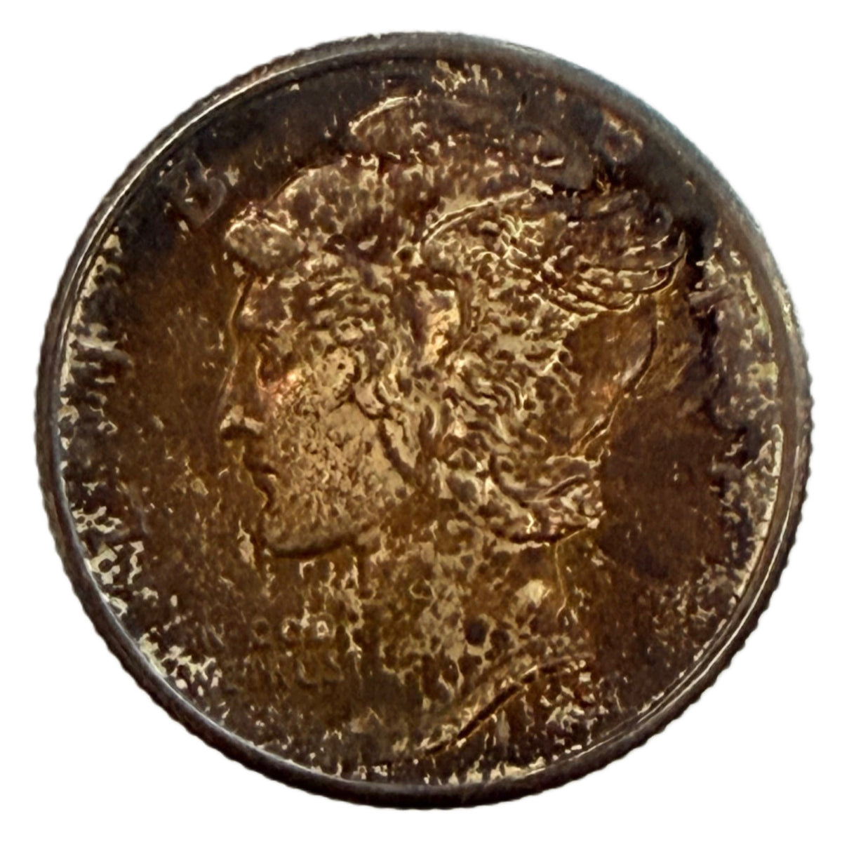 1931 Mercury Head Dime (AU / BU)