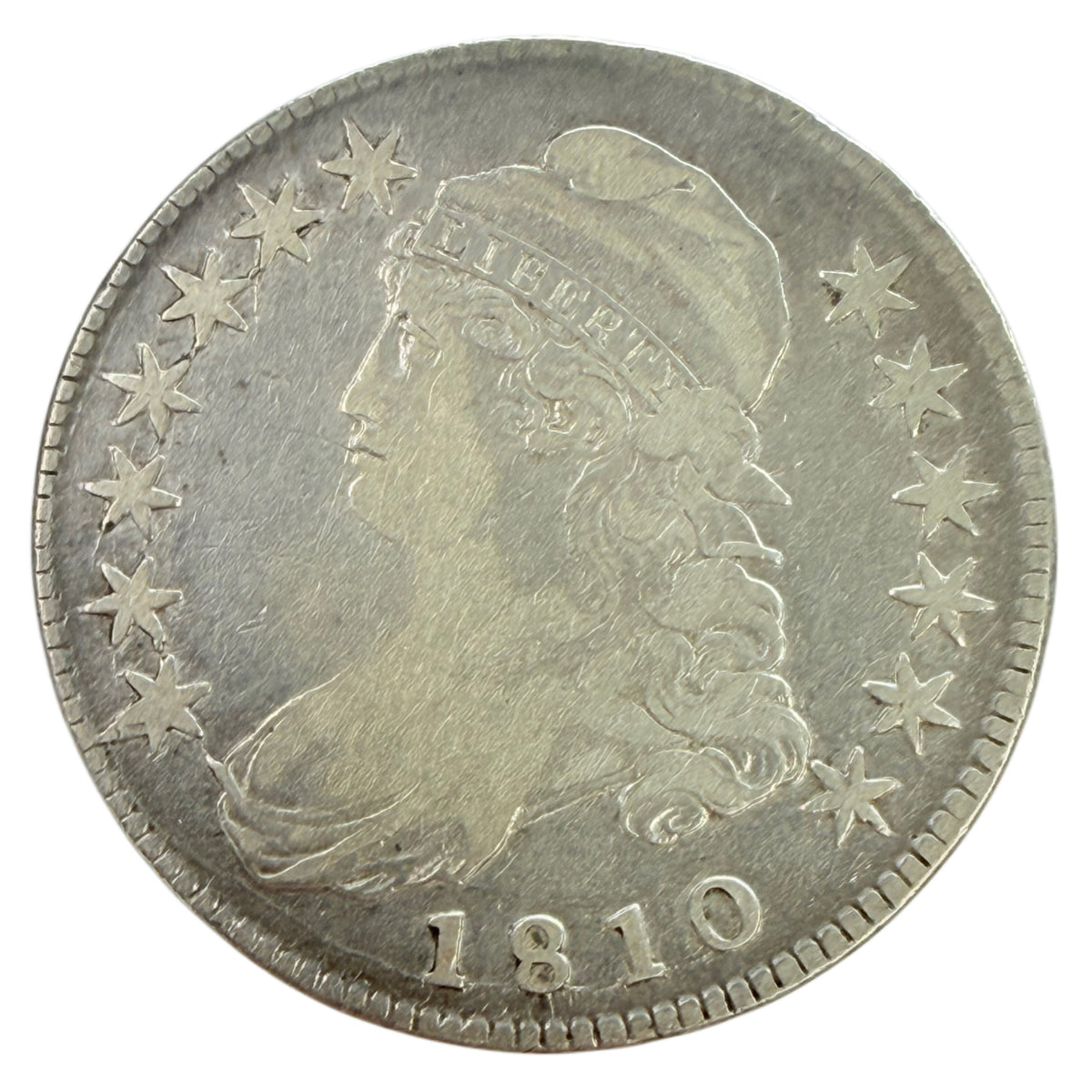 1810 Capped Bust Half Dollar (Fine Details)