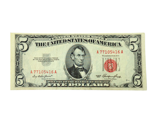 1953 $5 Legal Tender (VF)