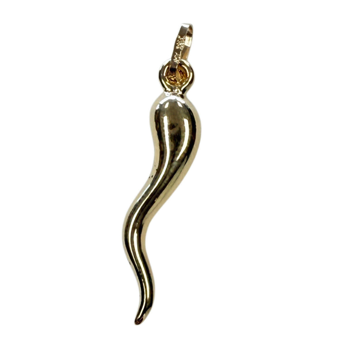 14k Yellow Gold Cornicello