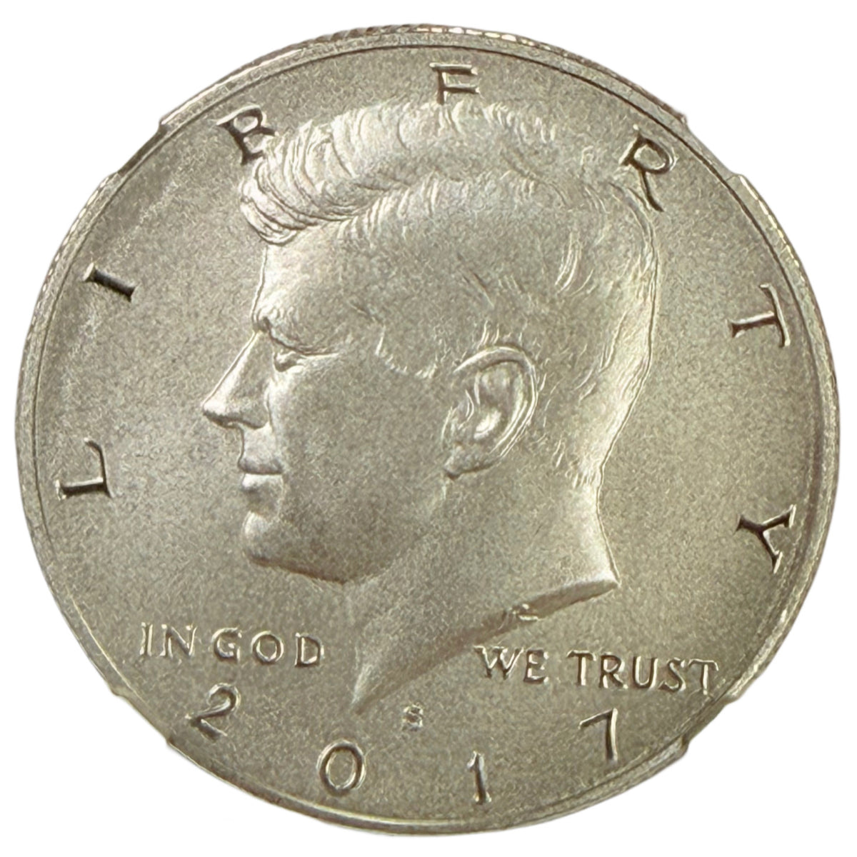 2017-S Kennedy Half Dollar NGC SP70 Enhanced Finish FDoI