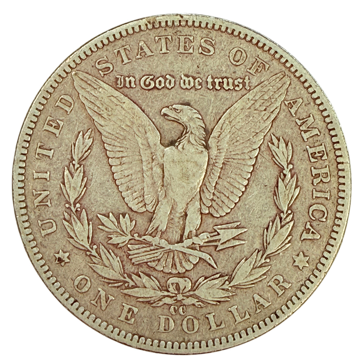 1891-CC Morgan Silver Dollar (Very Fine)
