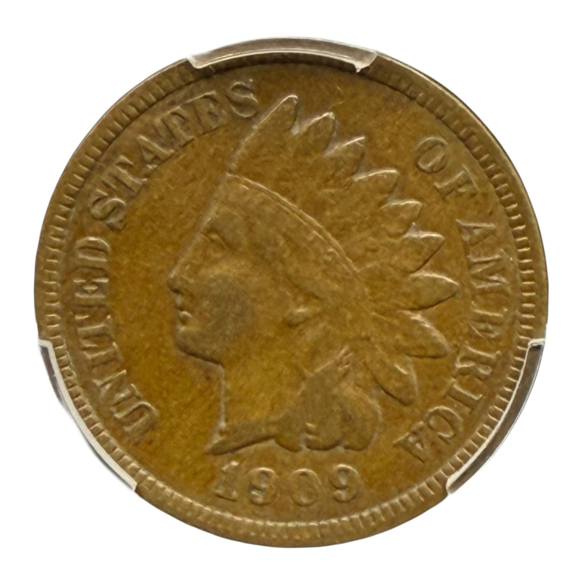 1909-S Indian Head Cent PCGS VF25