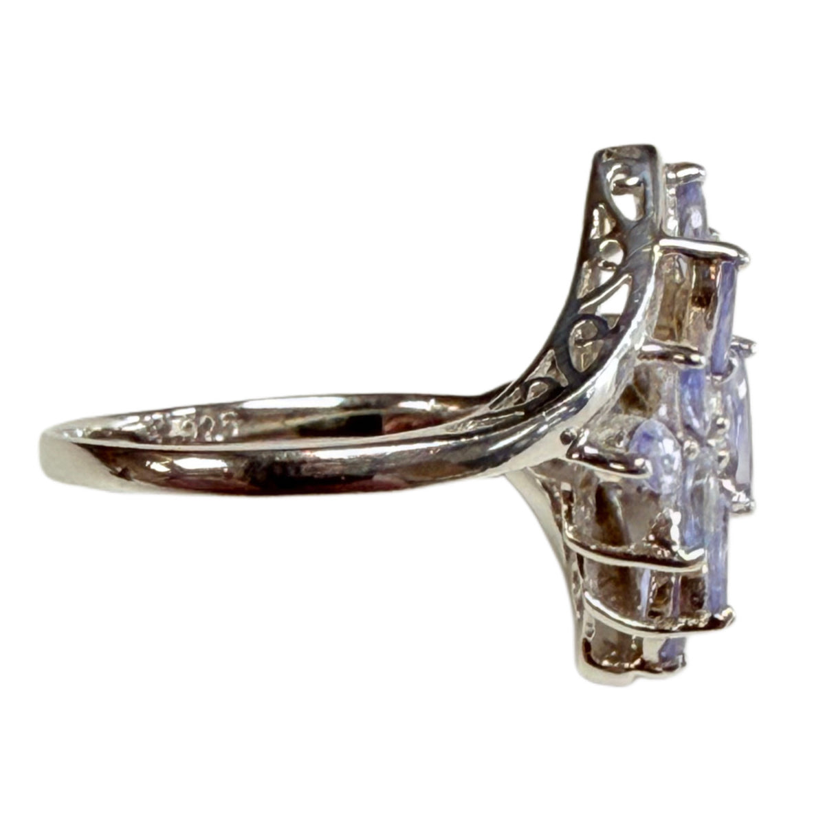 Silver & Tanzanite Ring