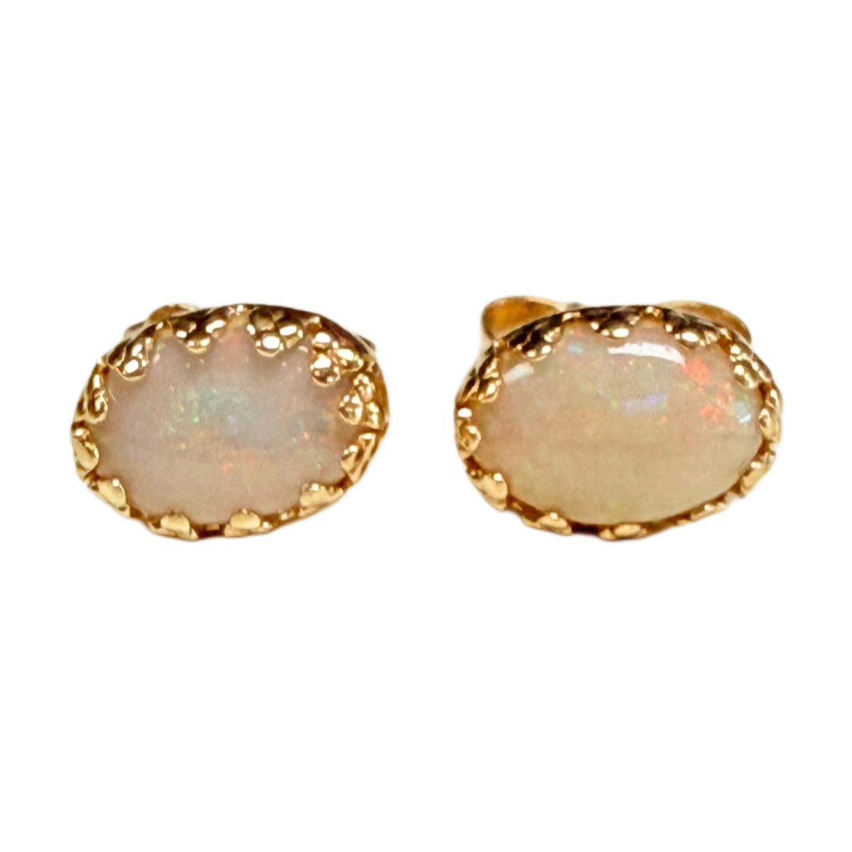 14k Opal Earrings