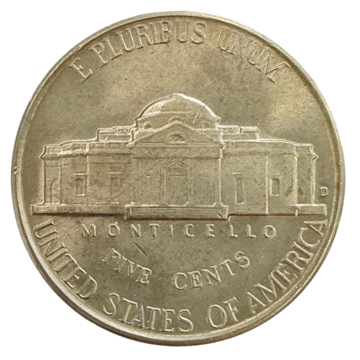 1950-D Jefferson Nickel (AU / BU)