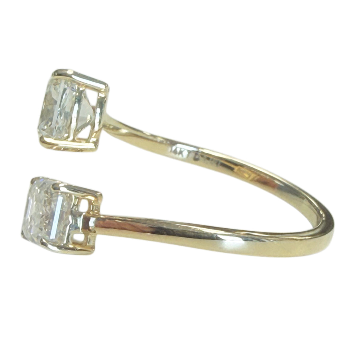 14k Yellow Gold Diamond Ring