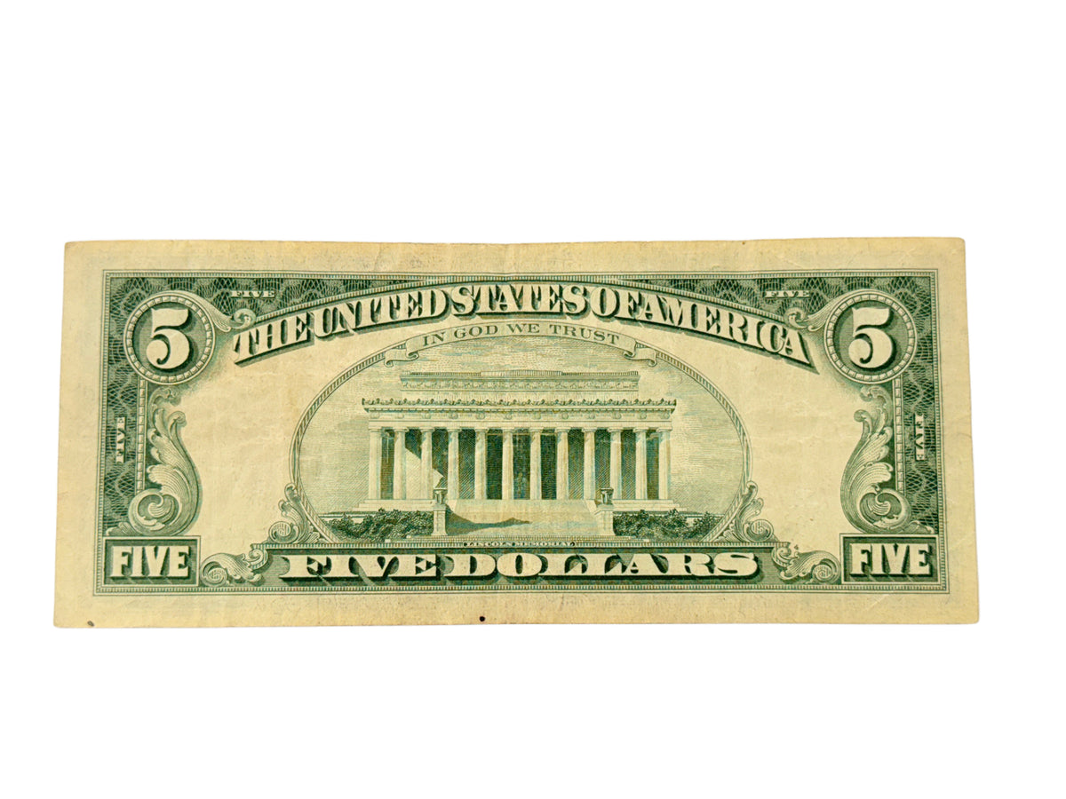 1963 $5 Legal Tender Note (VF)