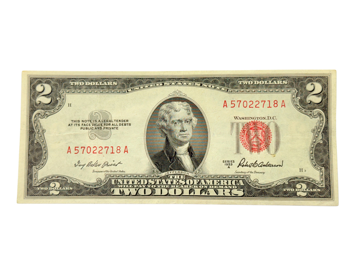 1953-A $2 Legal Tender (VF)