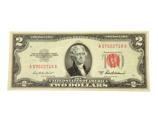 1953-A $2 Legal Tender (VF)