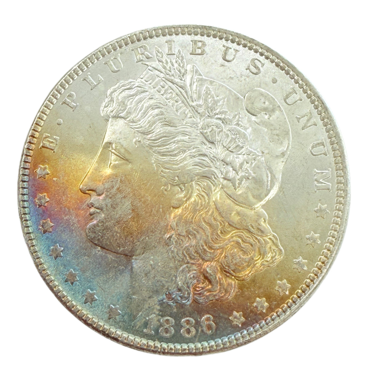 1886 Morgan Silver Dollar (BU)