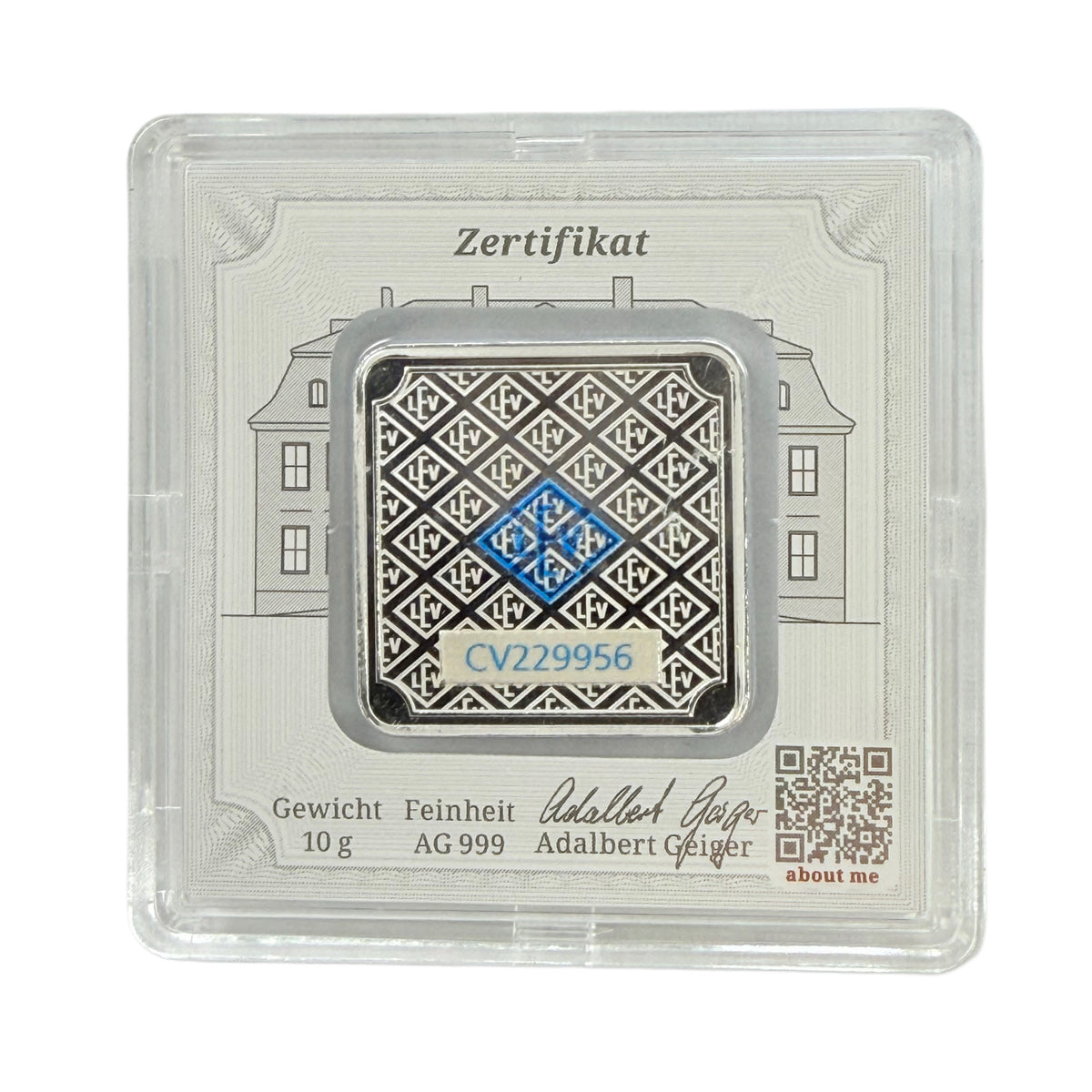 Geiger 10g Silver Bar (Secondary)