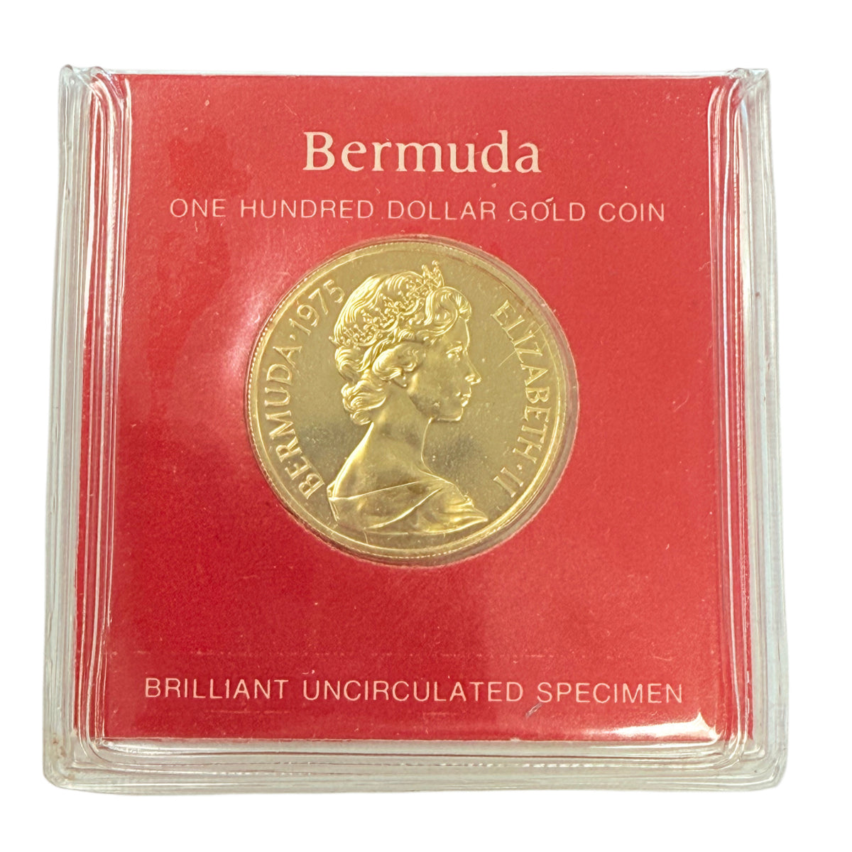 1975 $100 Bermuda Gold Coin