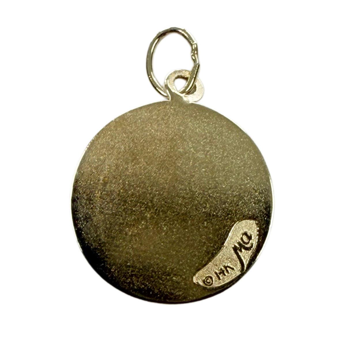 14k Gold Saint Christopher Pendant