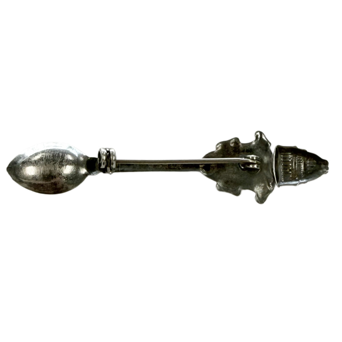 Silver Spoon Pin