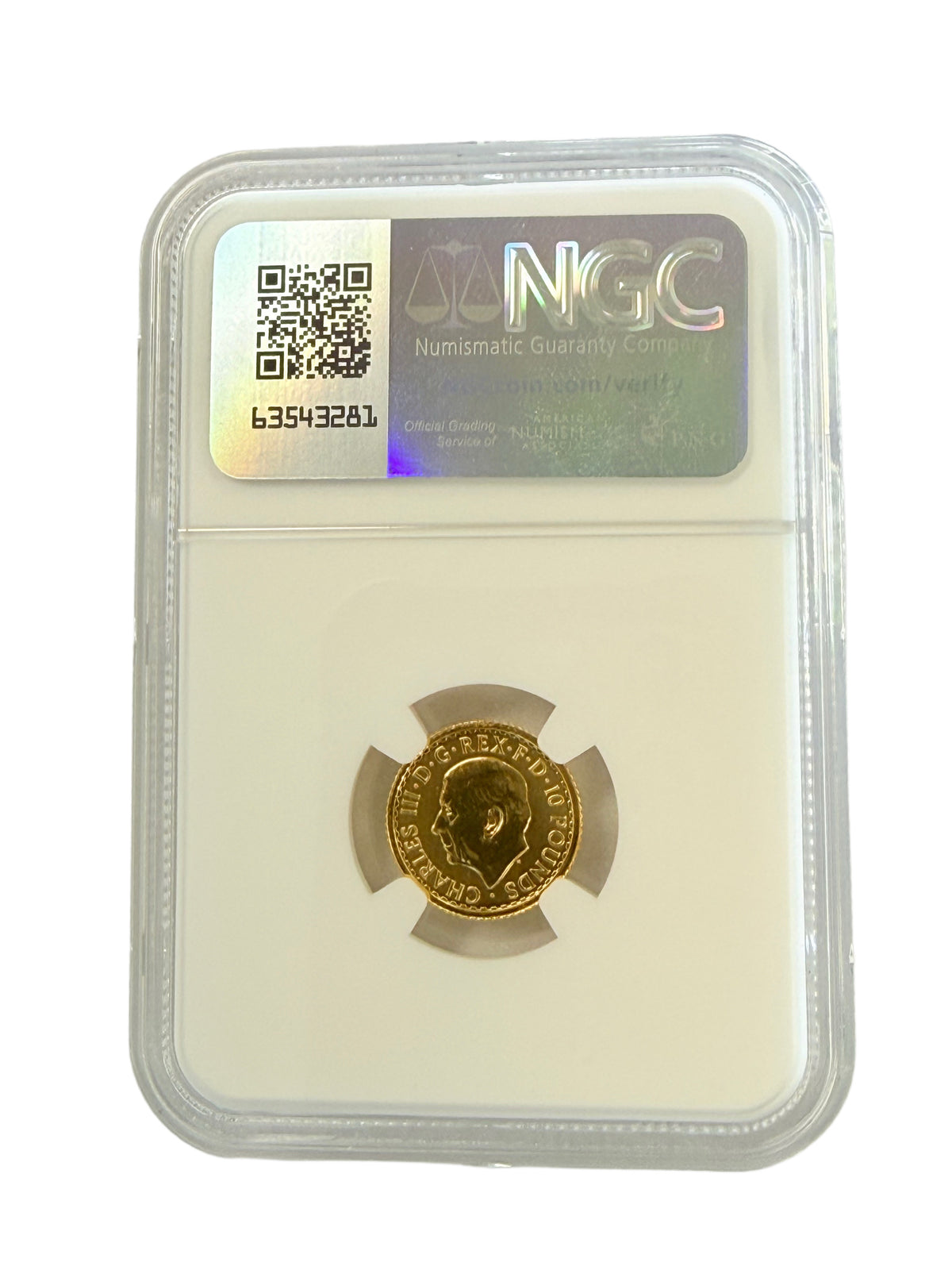 2025 Britain 1/10 oz Gold Britannia NGC MS70