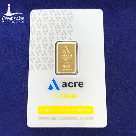 Acre 5 g Gold Bar (In Assay) (Secondary)