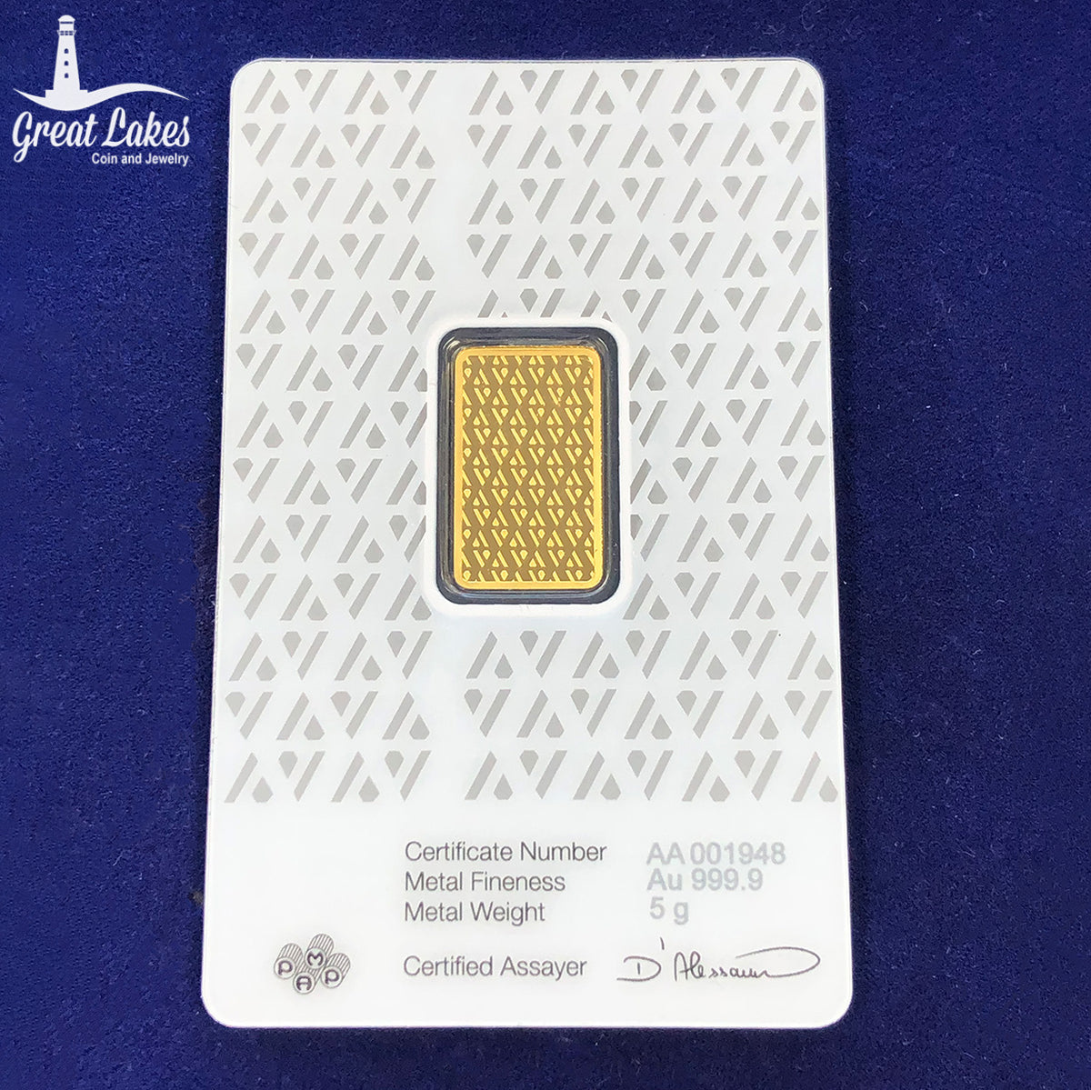 Acre 5 g Gold Bar (In Assay) (Secondary)