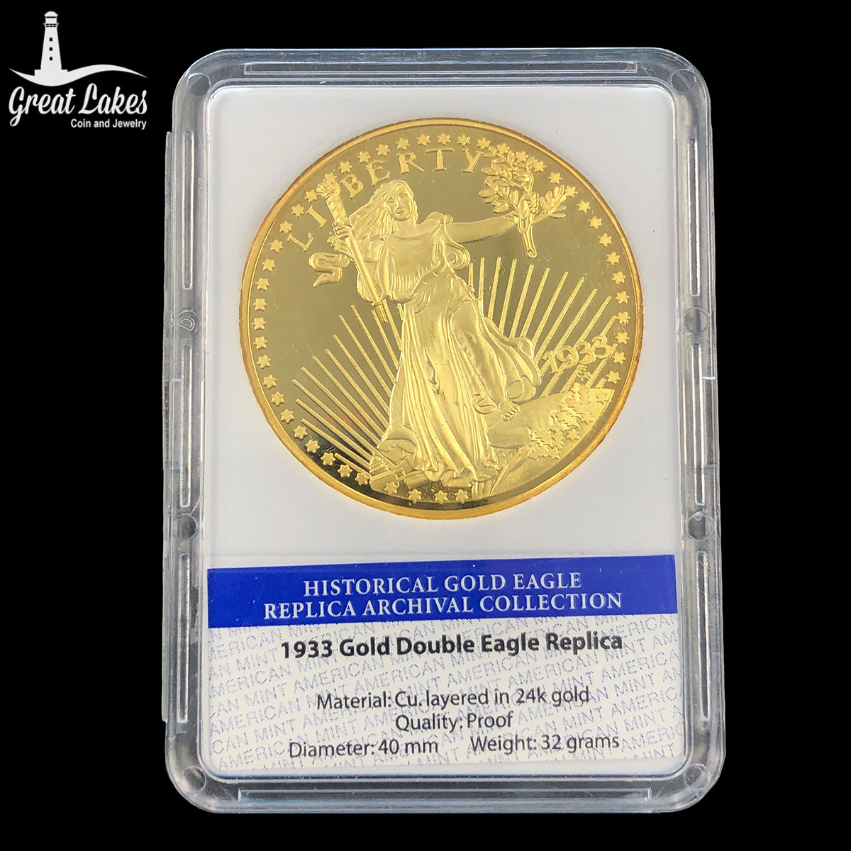 How Much Is A 1933 Gold Double Eagle Replica Worth