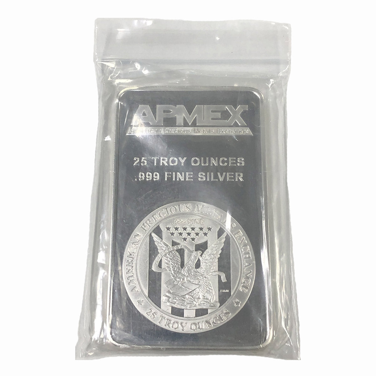 Apmex 25 oz Silver Bar (Secondary) (Sealed)