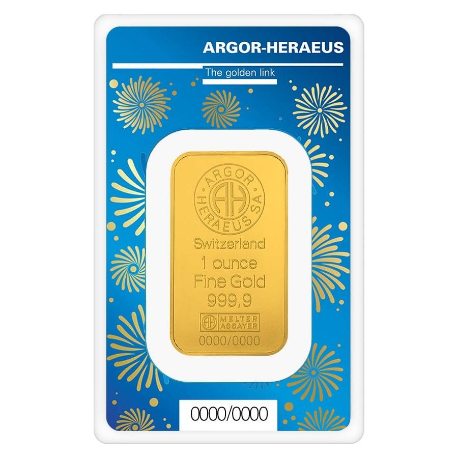 2023 Argor Heraeus Year of the Rabbit 1 oz Gold Bar (In Assay) (Secondary)