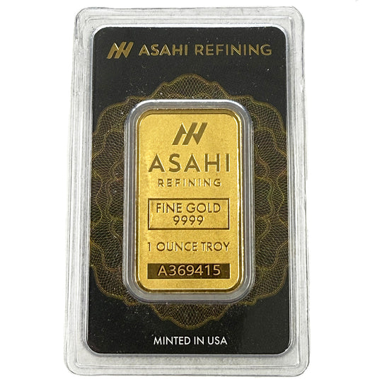 Asahi 1 oz Gold Bar (In Assay) (Secondary Market)