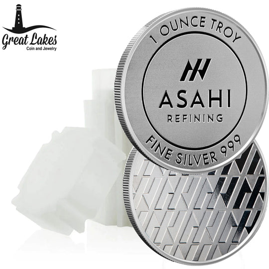 Asahi 1 oz Silver Round (Secondary Market) (Tube)