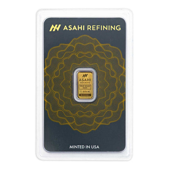 Asahi 1 g Gold Bar (In Assay)