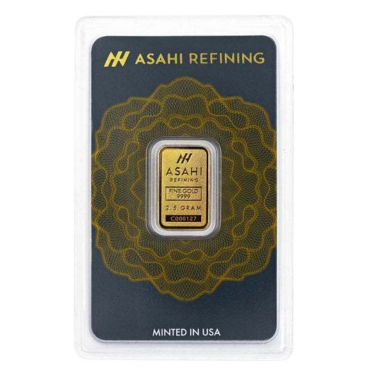 Asahi 2.5 g Gold Bar (In Assay)