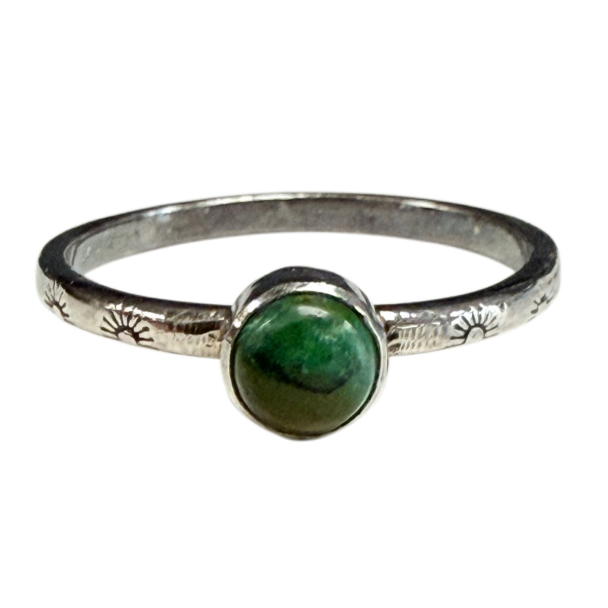 Silver & Gemstone Ring