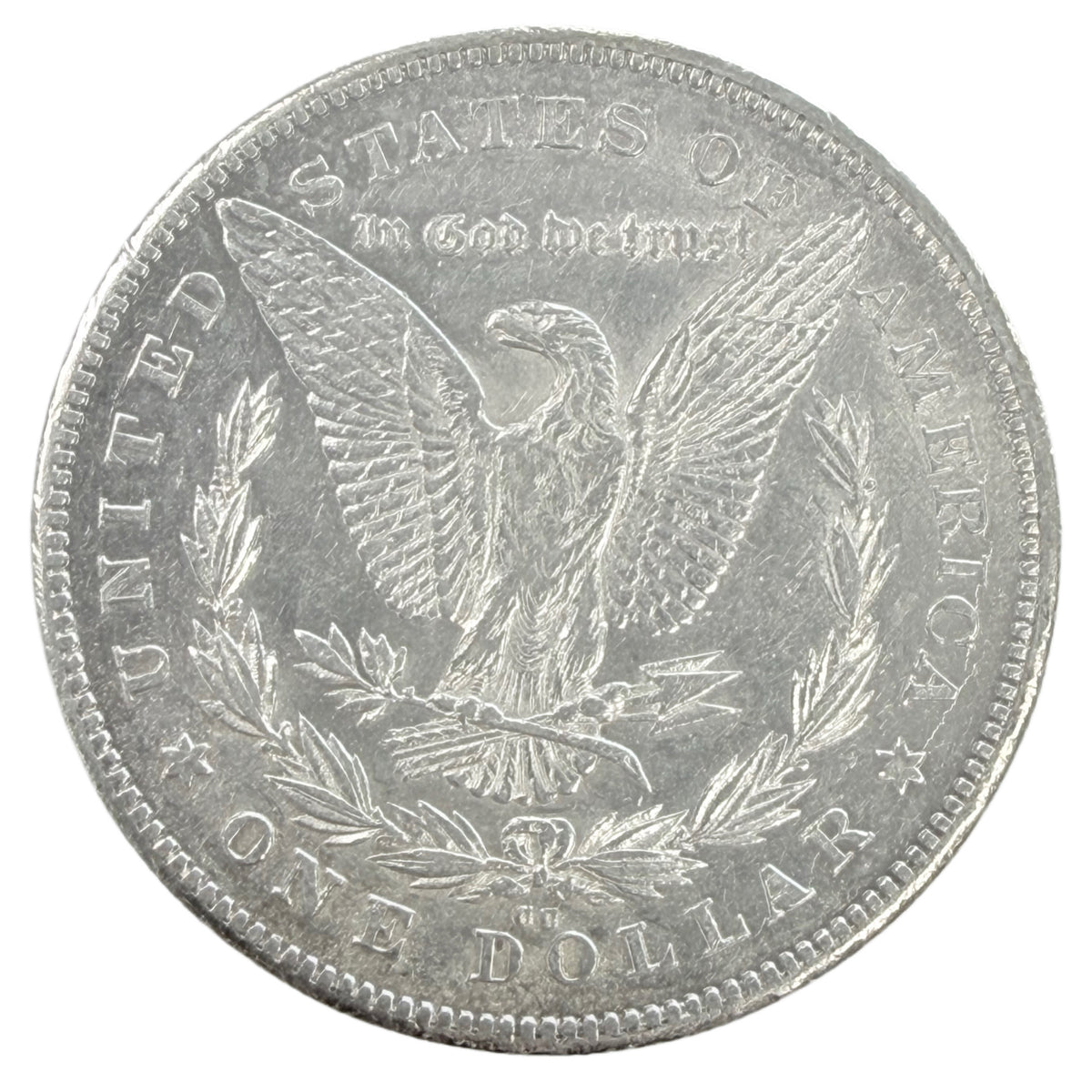 1878-CC Morgan Silver Dollar (AU Details)