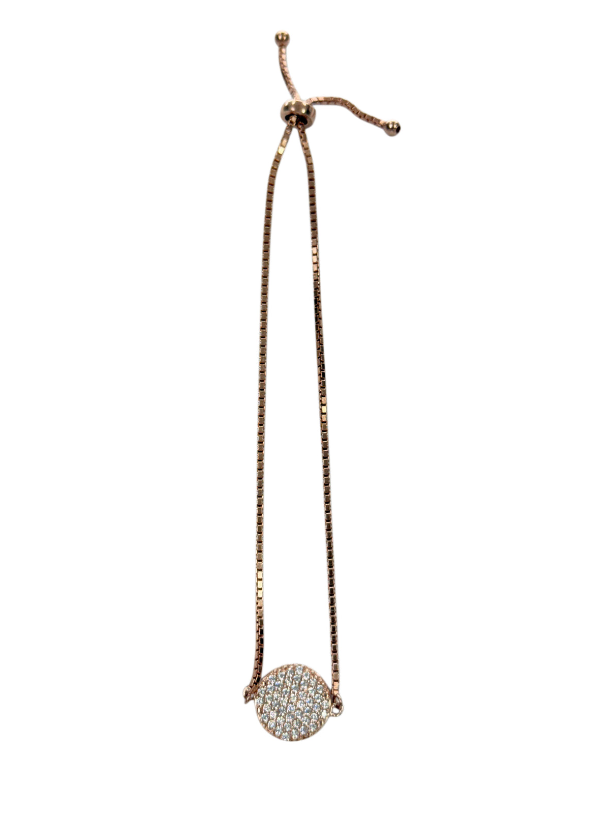 Rose Gold Plated & Cubic Zirconia Bracelet