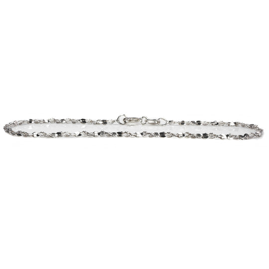 Twisted Silver Bracelet